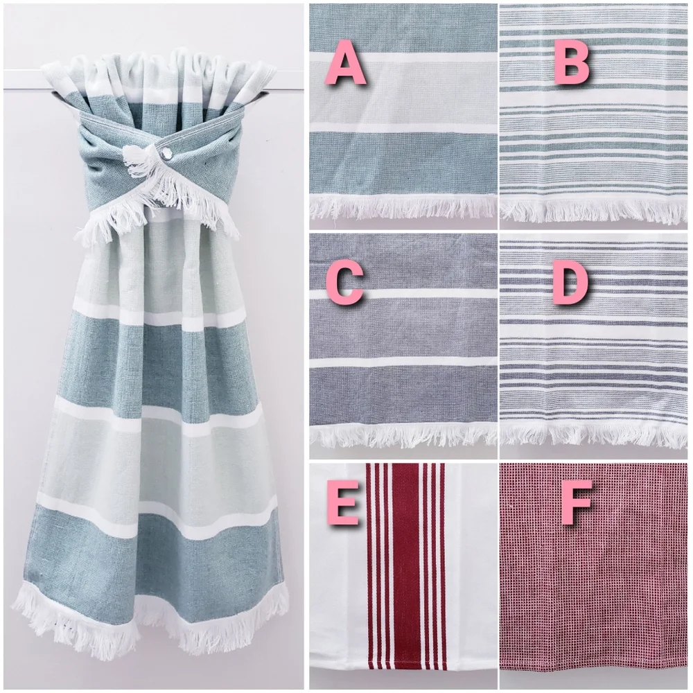 💟NEW!⬜️ #9032 ■Striped in *Burgundy*Green*Gray Hang'N'Snap *Select your snap